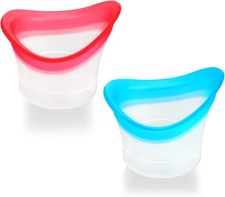 2pcs Eye Wash Cup Eye Wash Cleaner Kit Silicone Eyes Cleaning Cup for Rinse Port picture