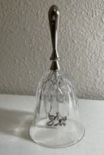 25th Anniversary Crystal Bell Silver Handle picture