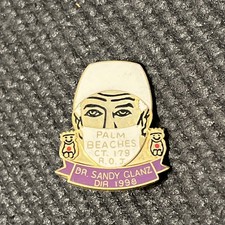 ROJ Court 179 Palm Beach Lapel Pin Dr Sandy Clanz Royal Order of Jesters P7407 picture