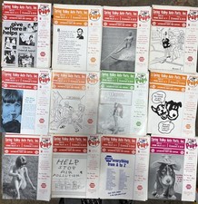 Vintage 1969 NAPA Parts Pups Magazines (12) picture