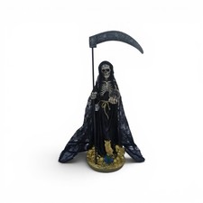 Santa Muerte Vestimenta Negra De Tela 14