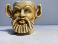 Unique Vintage Satyr Greek Mug or Shot Glass with Maker's Mark picture