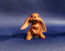 Hagen Renaker Lop Eared Rabbit Standing #861, Vintage Miniature Bunny 1.5