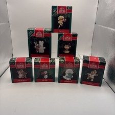 Vtg~Lot of 7~Hallmark Ornaments~Various Themes picture