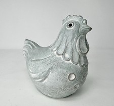 Vintage Isabel Bloom Hen Chicken Concrete Figurine 1999 (B-980) picture