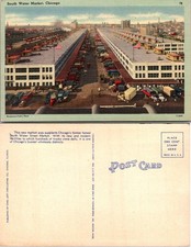 South Water Market Wholesale District Chicago Illinois IL Postcard picture