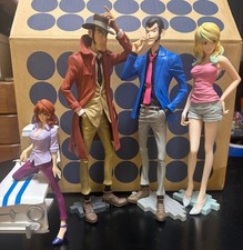 Lupin the Third MSP Figure Set - Lupin, Rebecca, Zenigata, Fujiko picture