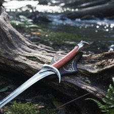 Handmade Orcrist Sword of Thorin Oakenshield Stainless Steel Rings Inspired picture