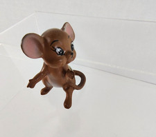 Josef Originals Mouse Ceramic Figurine NOS Japan Gold Label Cute Vintage NEW picture