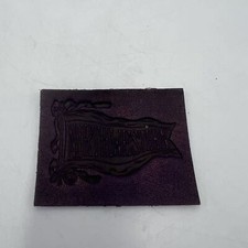 c1910s L21 tobacco / cigarette leather NORTHWESTERN UNIVERSITY#1 pennant picture