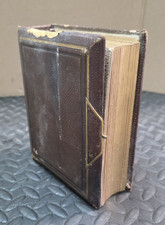 Antique 1860s-1890s Photo Album ID’d Tobie Dunham Sherman Family Tintypes CDV picture