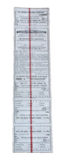 1920's UNUSED SIERRA RAILROAD SOUTHERN PACIFIC JOINT FIRST CLASS TICKET  picture