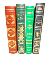 4 Franklin Library Books, 100 Greatest Masterpieces Leather Bound 22K Gold Gilt picture