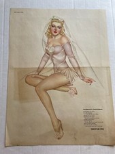 1945 Pinup Girl Picture Centerfold by Varga- Matrimony Preferred picture