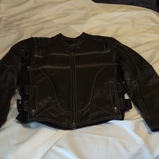 Harley Davidson Mens’s SWAT Leather Motorcycle Jacket 97107-12VM/Size Large picture