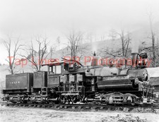 Tuckaseegee & Southeastern Ry #1 Shay Sylva NC 4/12/1938  NEW 8x10 PHOTO picture