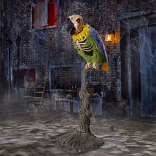 NEW 5FT Dead Water Animated LED Rotwing Parrot picture