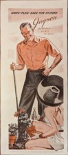 Jayson Sportswear Shirts and PJs Vintage 1944 Half Page Folio Fashion Print Ad picture