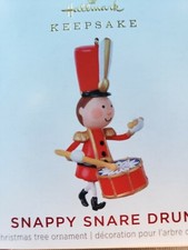 2021 Hallmark Keepsake Ornament miniature  Snappy Snare Drum  mini NIB  picture