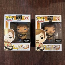 Funko Pop TV: The Walking Dead - Daryl Dixon #72 - Both Variants - Hot Topic picture