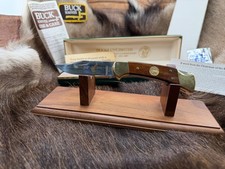 1987 Buck 112 Duck's Ltd. Folding  Knife With Rosewood Handles &  Mint In Box picture