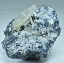 356 CT Rare Vorobyevite Beryl Rosterite Crystals Cluster with Quartz On Matrix picture