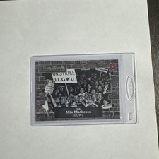Historic Autographs The Mob 2 Min Matheson #186 Cooperation 1/4 picture