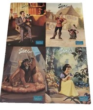 WDCC Disney Sketches Magazine 2001 Vol 9 Set 1-4 Lion King Snow White Beauty New picture