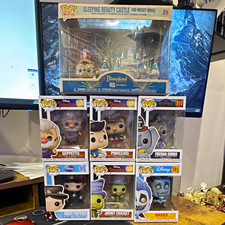 Funko POP Disney 6-Pack Lot Disneyland 65th Pop Town + Pinocchio Dumbo picture