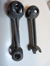 Two Bicycle Wrenches One's Made In Us And One Is Made In England. BEST OFFER  picture