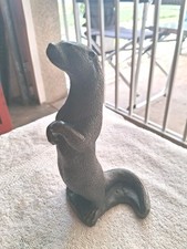 VTG Cold Cast Bronze Otter Figure 7