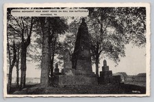 Bull Run Battlefield in Manassas Virginia c1940 Postcard picture