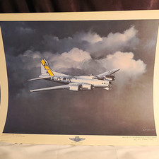 Silver Wings R.G. Smith WWII USAAF Aircraft vintage Prints Lot of 4 MPB 1979 picture