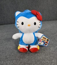 Sanrio Hello Kitty x Sonic the Hedgehog Plush, Toynami 10 Inch Deluxe Plush SDCC picture
