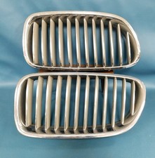 Pre-Owned Pair Of Genuine BMW ABS Basis Plastic Kidney Grilles Poland Made picture