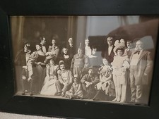 Antique 1890s Vaudeville Group Photo Otto Schnaibel Studio Philadelphia picture