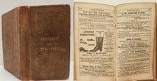 1851 antique PORTSMOUTH nh CITY DIRECTORY genealogy names occupations residences picture