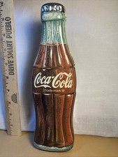 1996 Coca Cola Coke Shaped Bottle 9.5