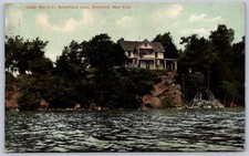 K32/ Redwood New York Postcard c10 Camp Wai-Ki-Ki Butterfield Lake 160 picture