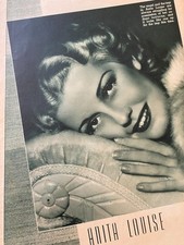 Anita Louise, Dick Powell, Double Full Page Vintage Pinup, aa picture