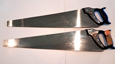 New Old Stock Vintage Sandvik 280 Crosscut and Rip Saw Pair - With Tags picture