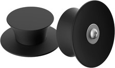 2 Pack Universal Silicone Pot Lid Replacement Knob, Heat Resistant Pan black picture