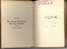 ANTIQUE PRE-PRO 1912 PROMO COOKBOOK 