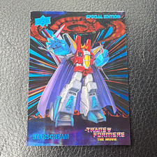 Upper Deck Transformers Movie 40th Anniv Special Ed #9 Starscream picture