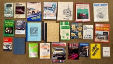 Vintage Rally Book Collection 26x TSD SCCA Race History Manuals Martin Holmes picture