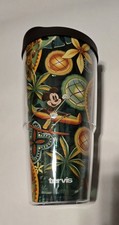 NEW TERVIS Disney Mickey Mouse Polynesian Village Resort 24 oz Travel Tumbler picture