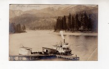 circa 1910 Real Photo Postcard / RPPC, Steamboats, Newport, Washington picture
