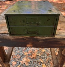 Union Utility Sectional 2 Drawer Cabinet Vintage Tool Hardware Parts Storage USA picture