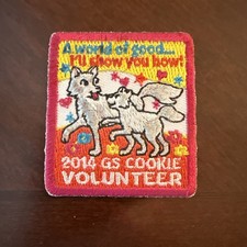 Girl Scout Cookie Volunteer A World Of Good I’ll Show You How GS Fun Patch 2014 picture