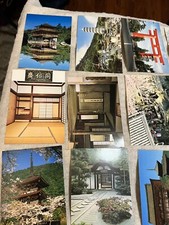 LOT OF 13 VYG ASST JAPAN POSTCARDS PREOWNED UNPOSTED VARIOUS SITES picture
